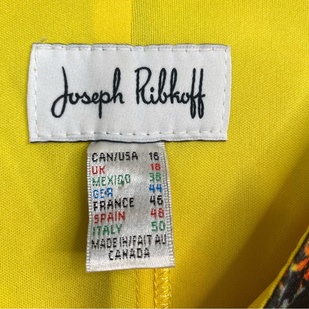 Joseph Ribkoff Multicolor Patterned Dress - Picture 8 of 11